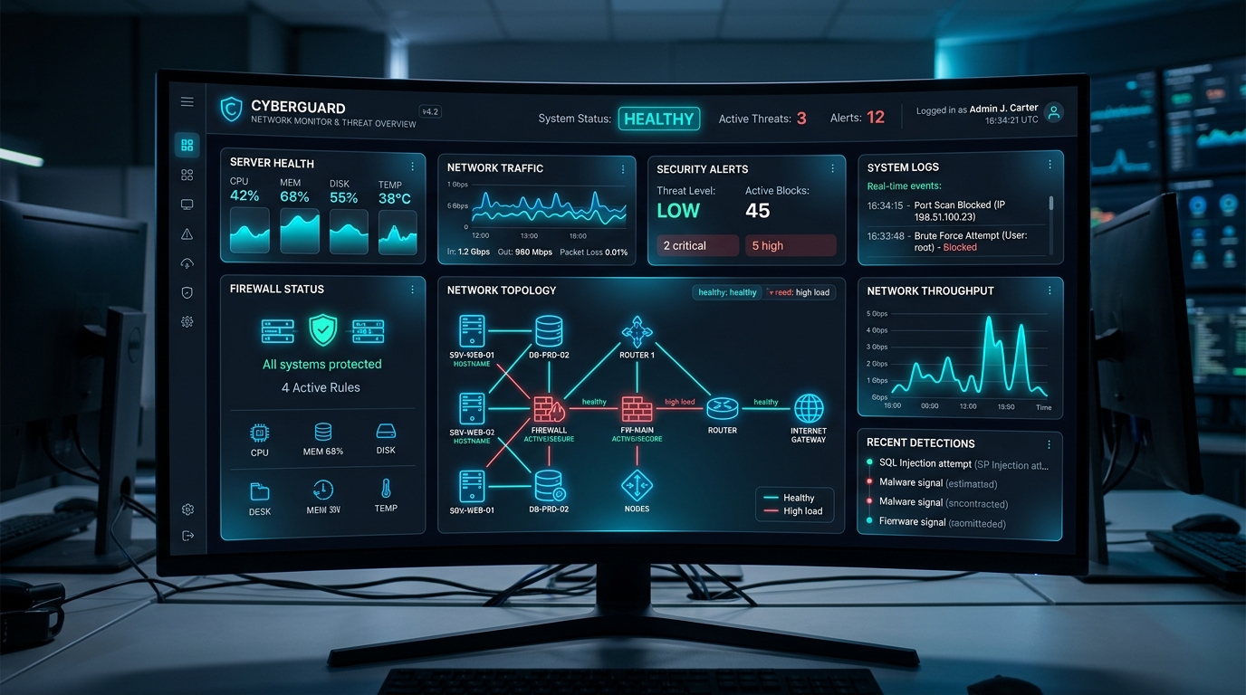 Linux server security and monitoring